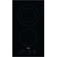AEG HRB32310CB, Schwarz, Integriert, 29 cm, Keramik, Keramik, 2 Zone(n)