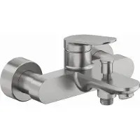 Duravit Wave eengreeps Badmengkraan opbouw RVS