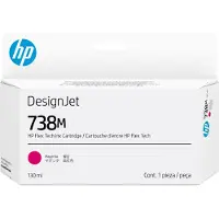 HP 738M DesignJet Druckerpatrone Magenta, 130 ml, DesignJet T850, T950 Drucker, Thermal Inkjet, Magenta, Singapur, 1 Stück(e)