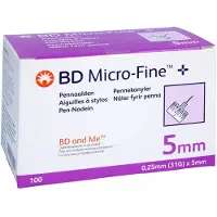 Acti Medi GmbH BD Micro-fine+ 5 Pen-Nadeln 0,25x5 mm 100 St