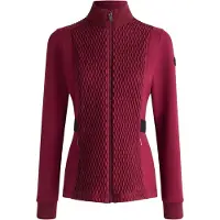 Fusalp - Stretchige und wasserabweisende Fleecejacke - Meryl Acajou für Damen - Größe M - Bordeaux