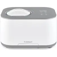 Cuisinart EasyFreeze, Kompressor Eismaschine, 0,95 l, 1 Becken, Weiß, 20 min, Kunststoff