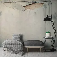 A.S. Création Vliestapete "Betonoptiktapete Rissstruktur Grau Beige" matt strukturiert