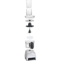 Cuisinart FlexPrep, 1,1 l, Silber, Tasten, Kunststoff, Edelstahl