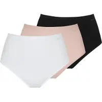 Mey Taillenslip "SUPERFINE ORGANIC", Damen, Gr. 38, Single Jersey, bunt, Single Jersey, Obermaterial: 92% Baumwolle, 8% Elasthan, körpernah, Unterhosen Taillenslip, Natürliches Tragegefühl