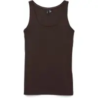 Vero Moda Tanktop "VMLULU LONG TANK TOP JRS GA NOOS" Baumwollmischung, regular fit