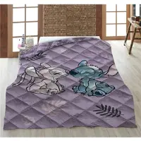 Disney Lilo und Stitch Love Story gestepptes überwurf,