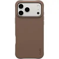 CARE by PanzerGlass Apple iPhone 17 Pro Max Hülle - Silikon - - Backcover/Soft Case - Braun