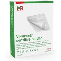 Lohmann & Rauscher GmbH & Co. KG Vliwasorb Sensitive Border 20x25cm Superabs.wundv. 10 St