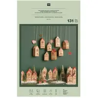 Sonstige Verlage Bastelset Adventskalender "Weihnachtsmarkt"MIX
