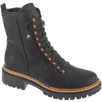Rieker Schnür-,Zug-u.Schnallenstiefel in schwarz, Gr. 42