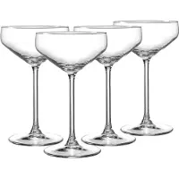 Ritzenhoff & Breker Champagnerschale 4er Set Rumba, Glas, Klar, 300 ml, 820348