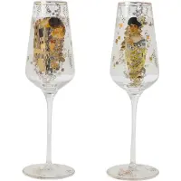 Goebel Sektglas "Sektglas Gustav Klimt - Adele & der Kuss"