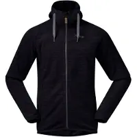 Bergans Weste Hareid Fleece Jacket Black Herren-L