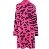 Mymo Strickcardigan Damen Rosa