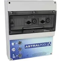 AstralPool 70423 Typ C + Typ D Steuerkasten Mit Überlastungsschutz Für 2 Pumpen Und Steuerung Für 2 Unterwasserleuchten