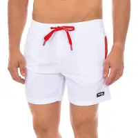 Supreme Herren Caicos Print Boxer-Badeanzug CM-30055-BP