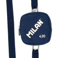 Milan Kleine Geldbörse 430 seit 1918 blau