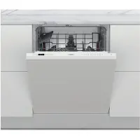 Whirlpool W2I HKD526 A, Voll integriert, Standardgröße (60 cm), Weiß, Tasten, 1,3 m, 1,55 m