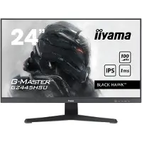 Iiyama G-MASTER G2445HSU-B2, 60,5 cm (23.8"), 1920 x 1080 Pixel, Full HD, LCD, 1 ms, Schwarz