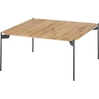 Massivart Couchtisch Eiche massiv geölt - 80 x 80 cm - ALTO