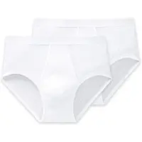 Schiesser Unterhose Herren 005052 Original DR White (2er Set)-XXXL