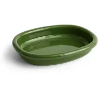 HAY Schale Barro Oval Green Large 36 x 27 cm