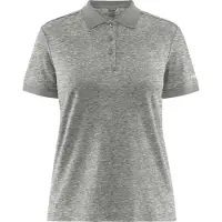 Craft Poloshirt Core Blend Poloshirt Women Grey Melange-XXL