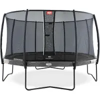 Berg Elite Trampolin 380 mit Deluxe Sicherheitsnetz