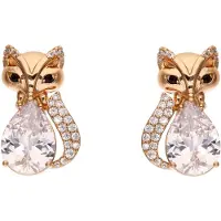 Faina Women Drop Earrings in Rose Gold White | Gr.: onesize