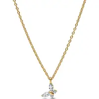 Pandora 364267C01-45 Damen-Kette Schmetterling Goldfarben