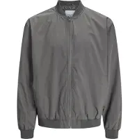 Jack & Jones Bomberjacke "JJECHARGE BOMBER JACKET NOOS" ohne Kapuze mit Rippbündchen