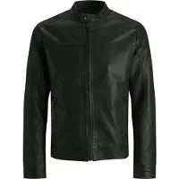 Jack & Jones Lederimitatjacke "JJEWARNER JACKET NOOS"