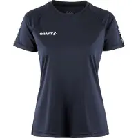 Craft T-Shirt Squad 2.0 Contrast Jersey Damen Navy-XL
