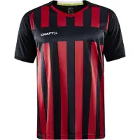 Craft Progress 2.0 Stripe Trikot Kurzarm Herren - Schwarz / Rot