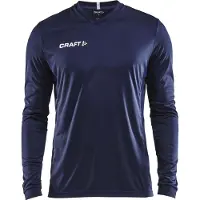 Craft Langarmtrikot Squad Jersey Solid LS Herren Navy-XXXL