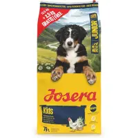 Josera Junior Kids für junge Hunde mittelgroßer und großer Rassen 12,5kg + 2,5kg Gratis