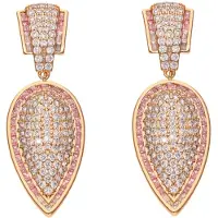NAEMI Women Earrings in Rose Gold Pink | Gr.: onesize