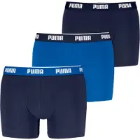 Puma Boxershorts "MEN EVERYDAY BASIC BOXERS 3P" Komfortabler elastischer Logobund