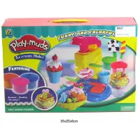 Macyszyn Toys Knetmasse mit Auspressgerät (Spielzeug, Kreativ)
