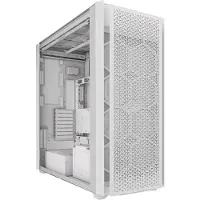 Corsair 9000D RGB AIRFLOW, Full Tower, PC, Weiß, ATX, Edelstahl, Gehärtetes Glas, Gaming