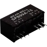 MEAN WELL SPB09A-03, 9 W, 2 A, RoHS, 24 mm, 5 g, 2000 Stück(e)