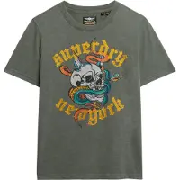 Superdry Neo Trad Tattoo Relaxed Kurzarm-t-shirt