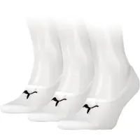 Puma Füßlinge "UNISEX FOOTIE 3P" 3 Paar, 3 Stk. tlg. NoShow Socks, atmungsaktiv, elastisches Bündchen