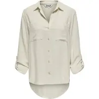 ONLY Langarmbluse "ONLYASMIN-SIESTA LS LINEN BL SHIRT PNT"