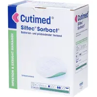 Bsn Medical Cutimed Siltec Sorbact Pu-verb.4,5cm O.haftrand 12 St
