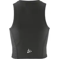 Craft Rush 2.0 Crop Top Damen - Schwarz