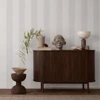 A.S. Création Vliestapete "Pure Elegance Streifen Tapete Mustertapete Landhaus Landhaus" matt strukturiert Vliestapete gestreift für Schlafzimmer Küche Wohnzimmer Streifen Flur