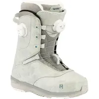 Nitro - All-Mountain Snowboard Boots - Crown Boa Light Grey für Damen aus Wolle - Größe 40 - Grau