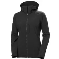 Helly Hansen Jacke Damen Paramount Hood Softshell Jkt Black-L